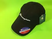 CHAMPION OSFA Women’s Adjustable Snapback Hat ONE SIZE Black 100% Cotton