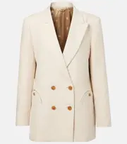 [Blaze Milano] Blazé Milano Midday Sun Everynight linen blazer AU 10 white
