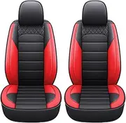 DELPOS Car Seat Covers Universal Set for Renault Arkana Alpine Duster Laguna Clio Alpine Celebration Car Accessories Red