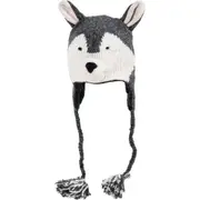 Nirvana Designs Wolf Hat in Grey at Nordstrom, Size Medium