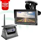 Solar Magnetic Wireless Reversing Camera 5 Inch Monitor Kit AHD 1080P Reversing