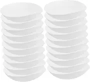 [Abaodam] Breast Pads Inserts for Sports Bra Yoga Bra Gym Clothes Pads Soft Sponge White