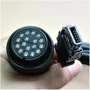 MDS-R-V2-4040 HF103S-A47 CNV2E-5P Encoder Signal Communication Cable, Suitable for MR-ESCBL10M-L MR-ESCBL5M-L 20-29S 10Pin(10m)