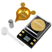Milligram Scale, Mg Scale 50G X 0.001G, Non-Stick Powder Pan, 0.02 Grains X 771G