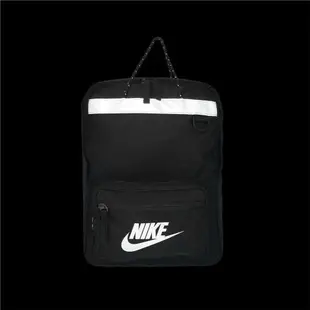 Nike 後背包 Tanjun Backpack 女款 方包 雙肩包 反光 上學 手提 穿搭推薦 黑 白 BA5927-010 [ACS 跨運動]