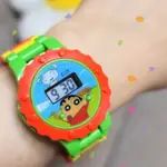 ［現貨］韓國 蠟筆小新 積木手錶 9G酸甜糖果 兒童手錶 卡通錶 電子錶 兒童錶