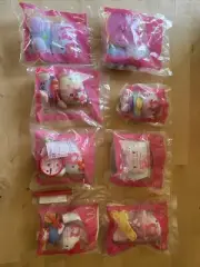 2004 McDonald's Hello Kitty 30th Anniversary FULL SET OF 8!! All Sealed