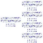 5 Boxes Nail Jewelry Gems and Rhinestones Diamonds for Nails