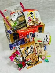 KaoKaoMarket ☆ Full-sized Japan-exclusive snacks & wagashi monaka mochi BOX SET