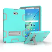 MCC Stylish Shockproof Samsung Galaxy Tab A 10.1 S-Pen Case Cover P585 [Light Blue+Grey]