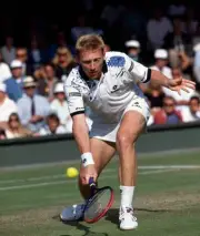 Boris Becker of Germany at Wimbledon June 1993 Becker lost in the - Old Photo 4