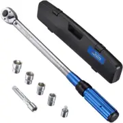 1/2-Inch Drive Click Torque Wrench Set Dual-Direction Adjustable 90-Tooth Torque