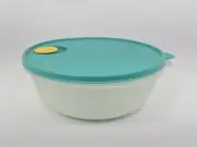 Tupperware CrystalWave Microwave Bowl Large 3 Qt. Round Container NOS