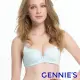 Gennies奇妮 涼酷無痕軟鋼圈哺乳內衣-藍(GA20)