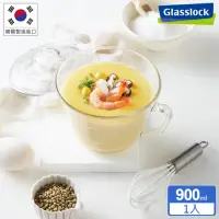 在飛比找momo購物網優惠-【Glasslock】強化玻璃可微波泡麵碗900ml