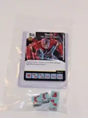 DC Dice Masters Batman * HAWK * Set RARE Uncommon CUR + 4 DICE