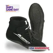 Impact 41010510, 2 Pack Black Suede Shoe Axis Black 10.5 Sfi3.3/5 Performance Pa