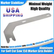Aluminum For Soff Cut Saw Marker Arm Holder Guide Arm Bracket Support Accessory