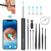 Wireless 1296P HD WiFi Ear Cleaner Otoscope Camera Wax Removal Endoscope Tool