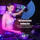 UV fan stage performance fan Large Folding Bamboo Clack Hand GXV Fan P8Z2