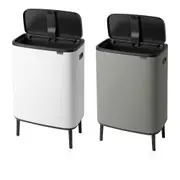 Brabantia Bo Hi Touch Bin 60L - White