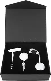LOCADENCE Wine Opener Set, Ergonomic Zinc Alloy Wine Corkscrew Set, Portable Club Beer Opener for Home Picnics Travel Party