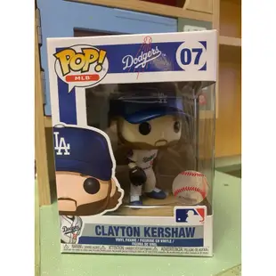 可分期 現貨Funko 柯蕭 MLB Los Angeles Dodgers Clayton Kershaw