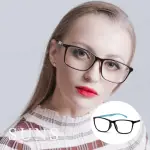 【SUNS】台灣製 大框經典雙色 濾藍光老花眼鏡 高硬度耐磨鏡片 配戴不暈眩