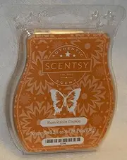 Rum Raisin Cookie Scentsy Bar Wickless Candle Tart Warmer Wa
