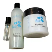 New Dimitri James Skinn Live Set Body Butter Body Wash Perfume
