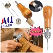 Sewing Awl Needle Tool Kit Stiching Speedy Stitcher for Leather Sail & Canvas CE