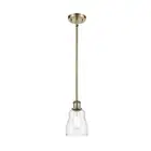 Innovations Ballston Ellery LED Mini Pendant 1S, AB/CL - 516-1S-AB-G392-LED