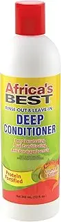 Africa's Best Rinse Out and Leave in Deep Conditioner, 12 Ounce