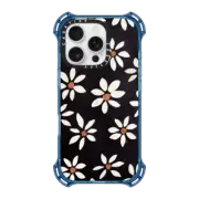 iPhone 16 Pro Bounce Case MagSafe Compatible DARK FLOWERS