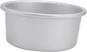 PHENOFICE Round Removable Bottom Cake Pan Mold Food Grade Anodized Aluminum Baking Tin for Cakes Cheesecakes Mousse and Desserts Silver Finish