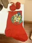 Pottery Barn Holiday Christmas stocking Simpsons Disney teen party gift school