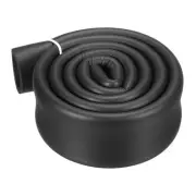 28mm ID x 5mm Thick 3.3ft Black Foam Grip Wrap Closed Cell Foam Tubing Non-slip