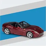 Scale Finished Model Car Die-cast 1:24 for Ferrari California T Simulation Alloy Convertible Sports Car Model Collection Souvenir Miniature Replica Car