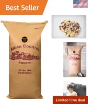50 lb Bag | Rainbow Popcorn Kernels | Old Fashioned, Non-GMO and Gluten Free ...
