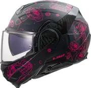 LS2 FF910 Advant II Sophia, modular helmet , color: Matt Black/Pink , size: M