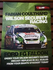 BROCHURE FOR BIANTE 1:18 FORD FG FALCON FABIAN COULTHARD WSR NEW 1 ONLY