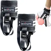Adjustable Foot Weights Ankle Straps Dumbbell Attachment for Feet - Leg Curl ...