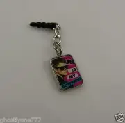 Justin Bieber J B is my boyfriend cell phone or charm ear cap dust plug