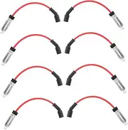 Alipis 8pcs High Performance Spark Plug Wire Set for Engines Extra Long Replacement Ignition Wires for Enhanced Engine Performance and Efficiency