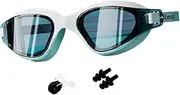Swim Goggles with Ear Plugs Anti Fog for Men Women Soft Silicone Portable No Leakage Swimming Glasses Full Protection Goggles