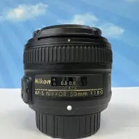 在飛比找蝦皮購物優惠-尼康 AF-S 尼克爾 50mm F1.8G。 相機鏡頭