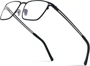 [FONEX] Pure Titanium Glasses Frame Men Square Eyeglasses Optical Eyewear F85779