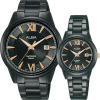 在飛比找momo購物網優惠-【ALBA】雅柏 羅馬情侶手錶 對錶-41+29mm(AS9