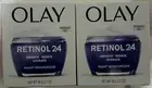LOT OF 2 Olay Regenerist Retinol 24 Night Hydrating Moisturizer 1.7oz New Ship