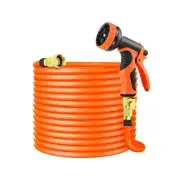 Raddy GH-1 Expandable Garden Hose 50ft High-Pressure Resistant 10 Spray Mode